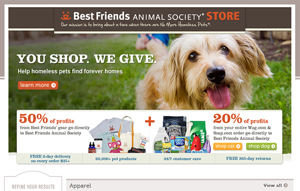 Best Friends Animal Society Stores