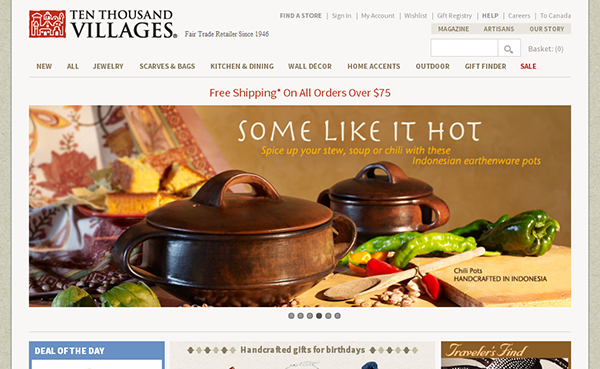 Ten Thousand Villages Store