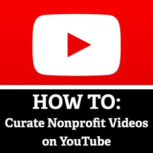 YouTube Playlists Nonprofits
