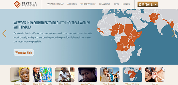 fistula foundation new responsive website