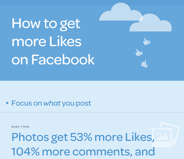how to get more like on facebook infographic