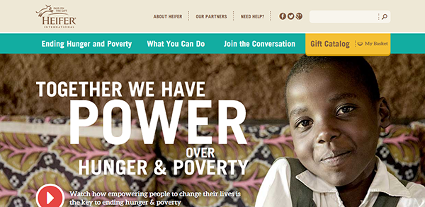 Heifer International Responsive