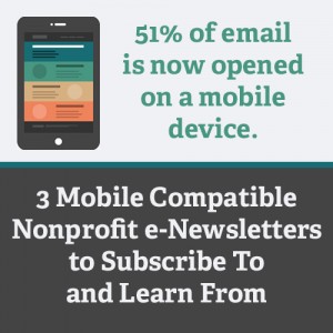 mobile email for nonprofits