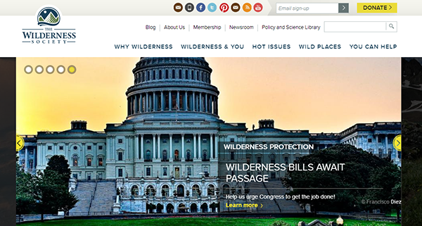 wilderness society responsive
