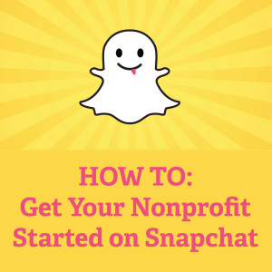 How to Get Your Nonprofit Started on Snapchat Facebook Pink