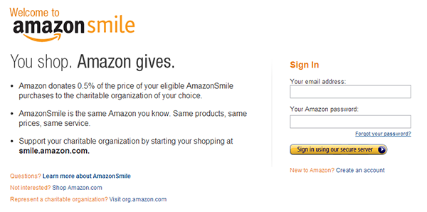 amazon smile prime app