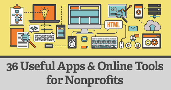 36 Useful Apps and Online Tools for Nonprofits Rectangle