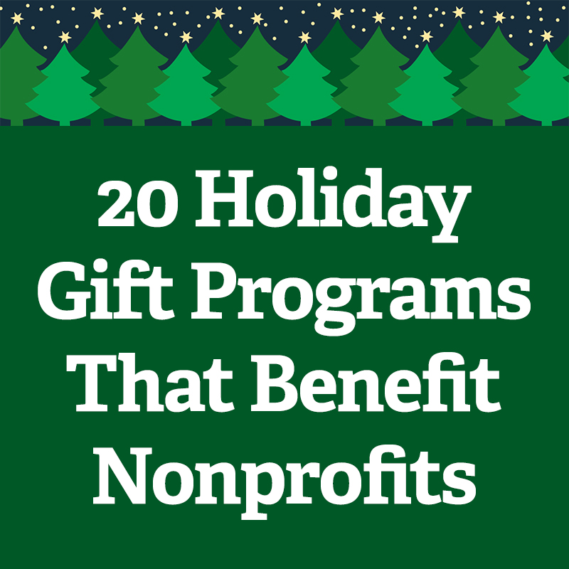 christmas gifts nonprofit organizations